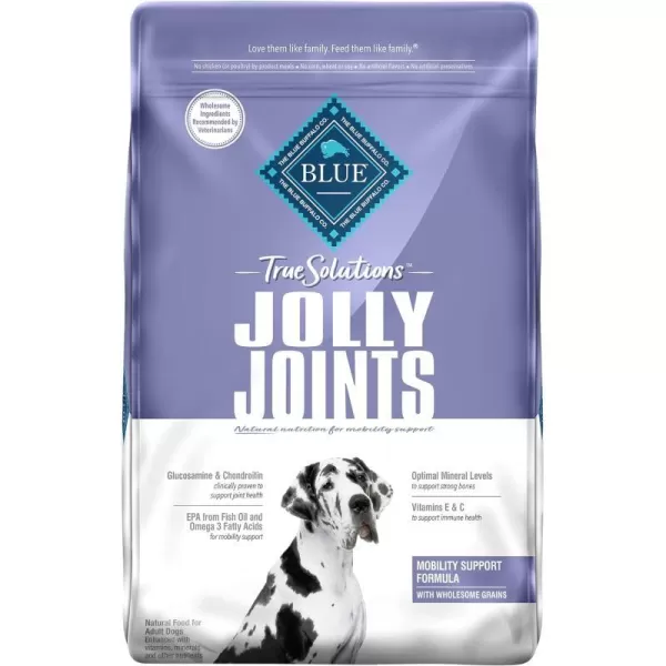 imageBlue Buffalo True Solutions Jolly Joints Natural Mobility Support Adult Dry Dog Food Chicken 24lbBlue Buffalo True Solutions Jolly Joints Natural Mobility Support Adult Dry Dog Food Chicken 24lb