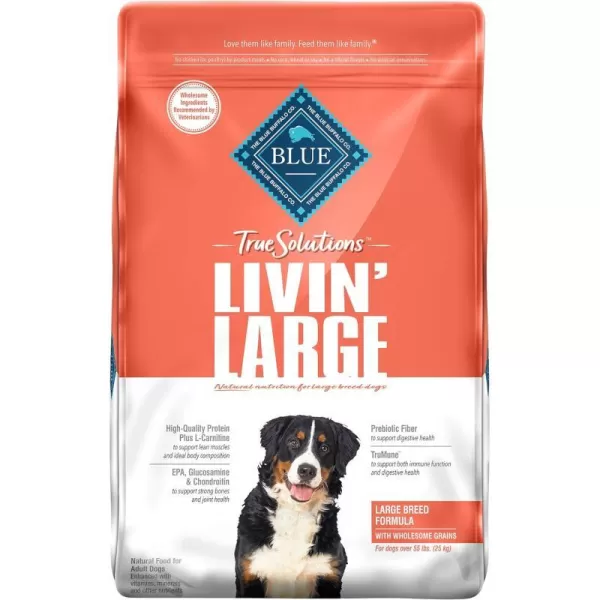 imageBlue Buffalo True Solutions Livin Large Natural Large Breed Adult Dry Dog Food Chicken 24lbBlue Buffalo True Solutions Livin Large Natural Large Breed Adult Dry Dog Food Chicken 24lb
