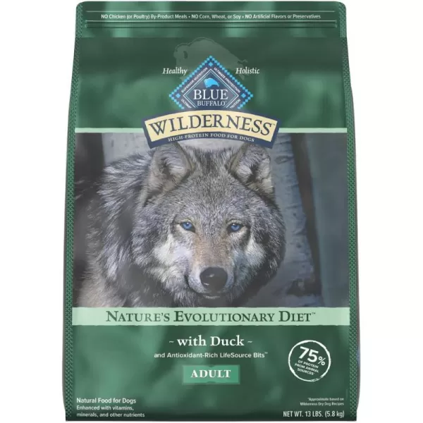Duck plus Wholesome Grains 13 Pound (Pack of 1)