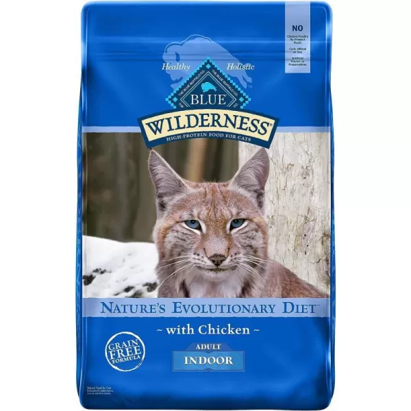 imageBlue Buffalo Wilderness High Protein Natural Adult Indoor Dry Cat Food Chicken 11lbChicken 11 Pound Pack of 1