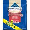 imageBlue Buffalo Dental Bones Regular Natural Dental Chew Dog Treats Bag Jumbo Pack 36oz BagUnflavored