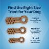 imageBlue Buffalo Dental Chews Medium Natural Dog Treats Chicken ampamp Spearmint 345oz Bag 42 CountLarge Bones For Dogs 50 lbs