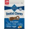 imageBlue Buffalo Dental Chews Medium Natural Dog Treats Chicken ampamp Spearmint 345oz Bag 42 CountMedium Bones For Dogs 2050 lbs