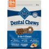 imageBlue Buffalo Dental Chews Medium Natural Dog Treats Chicken ampamp Spearmint 345oz Bag 42 CountSmall Bones For Dogs 520 lbs