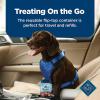 imageBlue Buffalo Nudges Bitesize Chewy Dog Treats with Real USA Beef Made with Natural Ingredients Great for OntheGo 55oz ContainerBeef