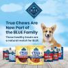 imageBlue Buffalo Nudges Bitesize Chewy Dog Treats with Real USA Beef Made with Natural Ingredients Great for OntheGo 55oz ContainerChicken  Apple