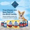 imageBlue Buffalo Nudges Bitesize Chewy Dog Treats with Real USA Beef Made with Natural Ingredients Great for OntheGo 55oz ContainerPork  Chicken