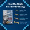 imageBlue Buffalo Wilderness Wild Bones GrainFree Dental Chews Dog Treats Medium 27oz BagMedium Bones For Dogs 2550 lbs