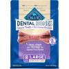 imageBlue Buffalo Dental Bones Large Natural Dental Chew Dog Treats Bag Jumbo PackUnflavored