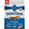 imageBlue Buffalo Dental Chews Medium Natural Dog Treats Chicken ampamp Spearmint 345oz Bag 42 CountMedium Bones For Dogs 2050 lbs