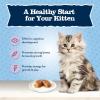 imageBlue Buffalo Baby BLUE Natural Kitten Wet Cat Food Healthy Growth Formula with DHA Chicken Recipe MultiPack 3oz Cans 6 Count3 Ounce Pack of 6