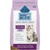 imageBlue Buffalo Baby Blue Natural Dry Food for Kittens Healthy Growth Formula with DHA Chicken and Brown Rice Recipe 5lb BagChicken  Brown Rice