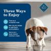 imageBlue Buffalo Homestyle Recipe Senior Wet Dog Food Made with Natural Ingredients Chicken Dinner with Garden Vegetables 125oz Cans 12 CountChicken  Beef