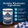 imageBlue Buffalo Homestyle Recipe Senior Wet Dog Food Made with Natural Ingredients Chicken Dinner with Garden Vegetables 125oz Cans 12 CountChicken