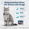 imageBlue Buffalo Tastefuls Flaked Wet Cat Food Variety Pack Made with Natural Ingredients Tuna Chicken Fish ampamp Shrimp 3oz Cans 12 Count 4 of EachFish
