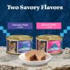 imageBlue Buffalo Wilderness Natural High Protein Grain Free Salmon Pate Wet Food for Kittens 3 oz Case of 24Variety Pack Chicken  Salmon