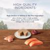 imageBlue Buffalo Wilderness Natural High Protein Grain Free Salmon Pate Wet Food for Kittens 3 oz Case of 24Variety Pack Chicken  Salmon