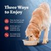 imageBlue Buffalo Wilderness Natural High Protein Wet Food for Senior Dogs Turkey ampamp Chicken 125oz Cans 12CountRed Meat  ChickenFree