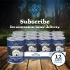 imageBlue Buffalo Wilderness Natural High Protein Wet Food for Senior Dogs Turkey ampamp Chicken 125oz Cans 12CountTurkey  Chicken