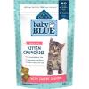 imageBlue Buffalo Baby BLUE Kitten Crunchies Crunchy Cat Treats GrainFree Recipe Made with Natural Ingredients Savory Salmon 2oz Bag