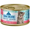 imageBlue Buffalo Baby Blue Natural GrainFree Wet Food for Kittens Healthy Growth Formula with DHA HighProtein Chicken Pat 3 oz CanSalmon