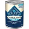 imageBlue Buffalo Homestyle Recipe Senior Wet Dog Food Made with Natural Ingredients Chicken Dinner with Garden Vegetables 125oz Cans 12 CountChicken