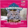 imageBlue Buffalo Wilderness Grain Free SoftMoist Cat Treats Chicken ampamp Salmon 8oz BagChicken  Salmon