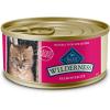 imageBlue Buffalo Wilderness Natural High Protein Grain Free Salmon Pate Wet Food for Kittens 3 oz Case of 24Salmon