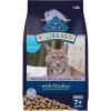 imageBlue Buffalo Wilderness Natural Mature Dry Cat Food for Cats 7 Years HighProtein and GrainFree Diet Supports Immune System Health and Energy to Stay Active Chicken 5lb BagChicken