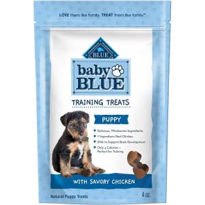 imageBlue Buffalo Baby BLUE Training Treats Natural Puppy Soft Dog Treats Savory Chicken 4oz BagChicken