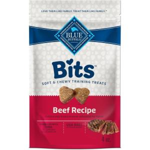 imageBlue Buffalo Bits Soft Dog Treats for Training Made With Natural Ingredients ampamp Enhanced with DHA Beef Recipe 19oz BagBeef