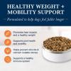 imageBlue Buffalo Natural Veterinary Diet WM Dry Dog Food Weight Management  Mobility Formula Veterinarian Prescription Required Salmon 22lb BagSalmon