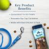 imageBlue Buffalo Nudges On The Go Natural Dog Treats Chicken and Pork 55oz Reusable ContainerChicken  Pork
