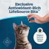 imageBlue Buffalo Tastefuls Natural Dry Food for Adult Cats Sensitive Stomach Chicken ampamp Brown Rice Recipe 15lb Bag