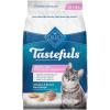 imageBlue Buffalo Tastefuls Natural Dry Food for Adult Cats Sensitive Stomach Chicken ampamp Brown Rice Recipe 15lb Bag