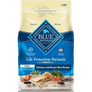 imageBlue Buffalo Life Protection Formula Adult Dry Dog Food Helps Build and Maintain Strong Muscles Made with Natural Ingredients Lamb ampamp Brown Rice Recipe 30lb BagChicken  Brown Rice