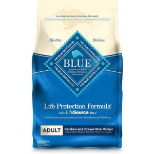 imageBlue Buffalo Life Protection Formula Adult Dry Dog Food Helps Build and Maintain Strong Muscles Made with Natural Ingredients Lamb ampamp Brown Rice Recipe 30lb BagChicken and Brown Rice Recipe