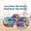 imageBlue Buffalo Delights Natural Adult Small Breed Wet Dog Food Variety Pack Made with Natural Ingredients Filet Mignon Flavor Pat ampamp Porterhouse Flavor Pat 35oz Cups 12 Count 6 of EachPorterhouse