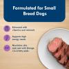 imageBlue Buffalo Delights Natural Adult Small Breed Wet Dog Food Variety Pack Made with Natural Ingredients Filet Mignon Flavor Pat ampamp Porterhouse Flavor Pat 35oz Cups 12 Count 6 of EachTop Sirloin