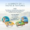 imageBlue Buffalo Delights Natural Adult Small Breed Wet Dog Food Variety Pack Made with Natural Ingredients Filet Mignon Flavor Pat ampamp Porterhouse Flavor Pat 35oz Cups 12 Count 6 of EachAngus Beef
