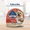 imageBlue Buffalo Delights Natural Adult Small Breed Wet Dog Food Variety Pack Made with Natural Ingredients Filet Mignon Flavor Pat ampamp Porterhouse Flavor Pat 35oz Cups 12 Count 6 of EachFilet Mignon