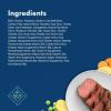 imageBlue Buffalo Delights Natural Adult Small Breed Wet Dog Food Variety Pack Made with Natural Ingredients Filet Mignon Flavor Pat ampamp Porterhouse Flavor Pat 35oz Cups 12 Count 6 of EachTop Sirloin