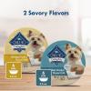 imageBlue Buffalo Delights Natural Adult Small Breed Wet Dog Food Variety Pack Made with Natural Ingredients Filet Mignon Flavor Pat ampamp Porterhouse Flavor Pat 35oz Cups 12 Count 6 of EachRoasted Turkey  Grilled Chicken