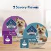 imageBlue Buffalo Delights Natural Adult Small Breed Wet Dog Food Variety Pack Made with Natural Ingredients Filet Mignon Flavor Pat ampamp Porterhouse Flavor Pat 35oz Cups 12 Count 6 of EachTop Sirloin  Grilled Chicken