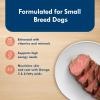 imageBlue Buffalo Delights Natural Adult Small Breed Wet Dog Food Variety Pack Made with Natural Ingredients Filet Mignon Flavor Pat ampamp Porterhouse Flavor Pat 35oz Cups 12 Count 6 of EachFilet Mignon