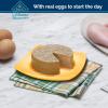 imageBlue Buffalo Delights Natural Adult Small Breed Wet Dog Food Variety Pack Made with Natural Ingredients Filet Mignon Flavor Pat ampamp Porterhouse Flavor Pat 35oz Cups 12 Count 6 of EachBacon  Egg  Cheese
