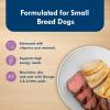 imageBlue Buffalo Delights Natural Adult Small Breed Wet Dog Food Variety Pack Made with Natural Ingredients Filet Mignon Flavor Pat ampamp Porterhouse Flavor Pat 35oz Cups 12 Count 6 of EachTop Sirloin  Grilled Chicken