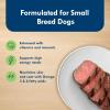 imageBlue Buffalo Delights Small Breed Natural Wet Dog Food Rotisserie Chicken Flavor in Gravy 35oz Cups 12 CountVariety Pack Filet Mignon  New York Strip