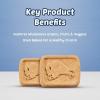 imageBlue Buffalo Health Bars Crunchy Dog Biscuits OvenBaked With Natural Ingredients Pumpkin ampamp Cinnamon 16oz BagApple