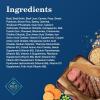 imageBlue Buffalo Homestyle Recipe Adult Wet Dog Food Made with Natural Ingredients Beef Dinner With Garden Vegetables 125oz Cans 12 CountBeef